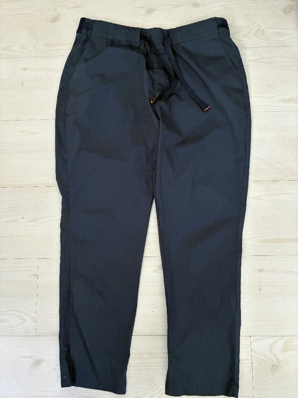 Scotch & Soda Men’s "Fave" Tapered Fit Chino Jogger Pants Teal Blue Size 34x32